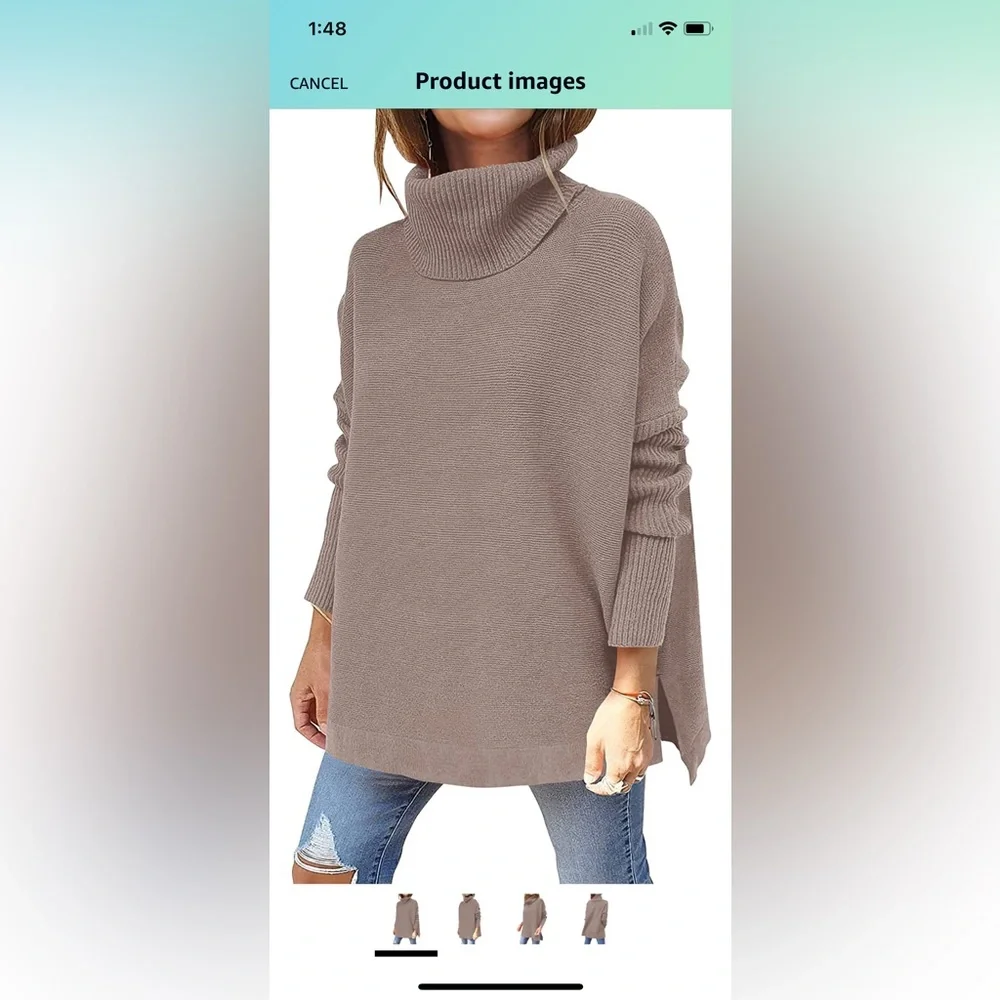 Turtle Neck Sweater - Picture 3 of 3